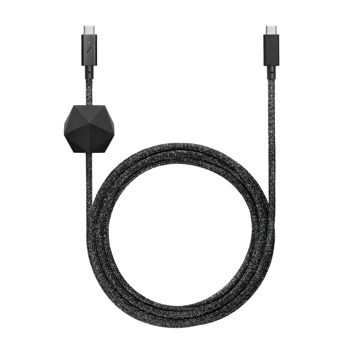 Câble Native Union Desk Cable Cosmos avec ses deux prises USB-C et son ancrage lesté
