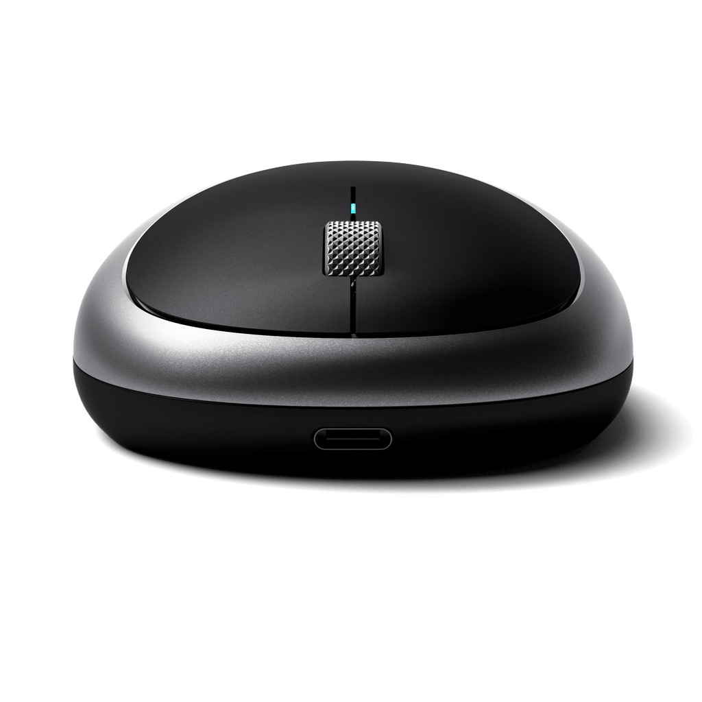 Satechi M1 : souris Bluetooth rechargeable, gris sidéral - vue complémentaire 2.
