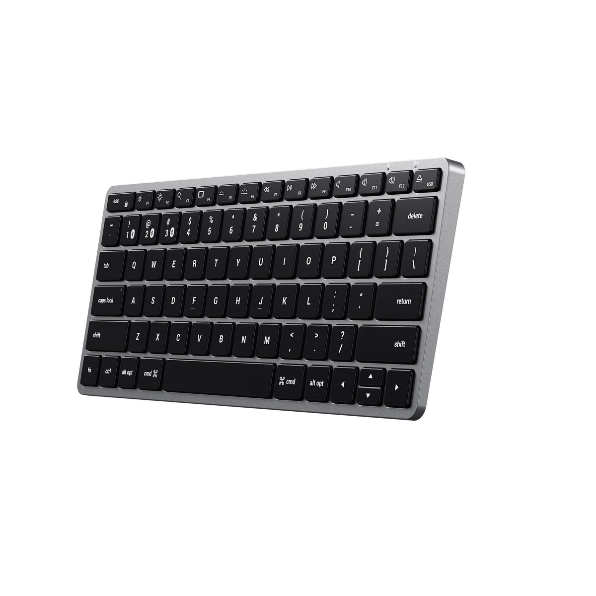 Satechi Slim X1 : clavier QWERTY US rétroéclairé, gris sidéral - vue complémentaire 3.
