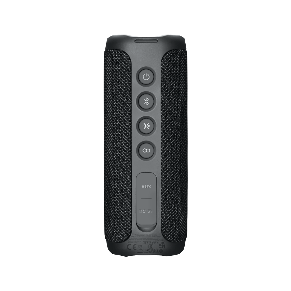 Tribit StormBox 2 - noir - dos et commandes.